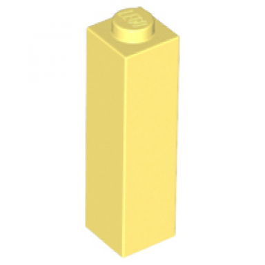 bright light yellow brick 1 x 1 x 3