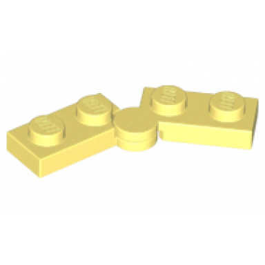 bright light yellow hinge plate 1 x 4 swivel 2429 2430