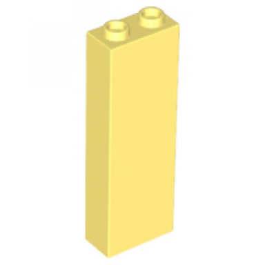 bright light yellow brick 1 x 2 x 5