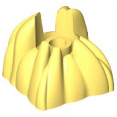 bright light yellow rock 2 x 2 with center stud