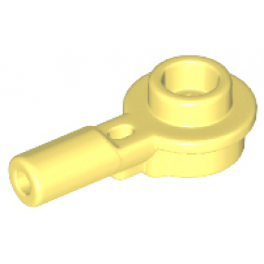 bright light yellow bar 1l with 1 x 1 round plate with hollow stud