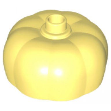 bright light yellow duplo pumpkin