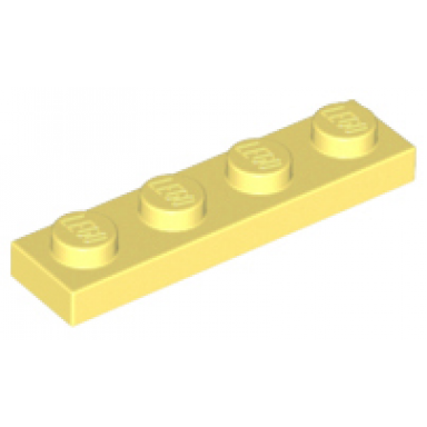 bright light yellow plate 1 x 4