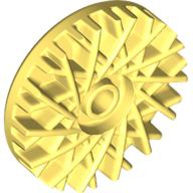 bright light yellow wheel cover 28 spoke - 18mm d - for wheel 56145