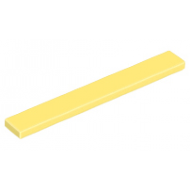 bright light yellow tile 1 x 8