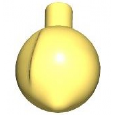 bright light yellow fruit peach