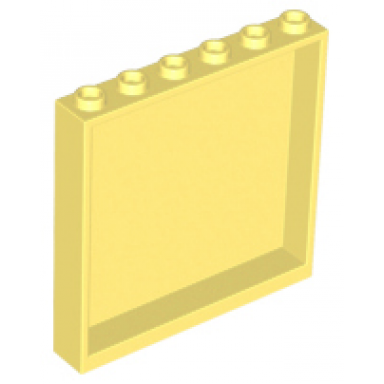 bright light yellow panel 1 x 6 x 5