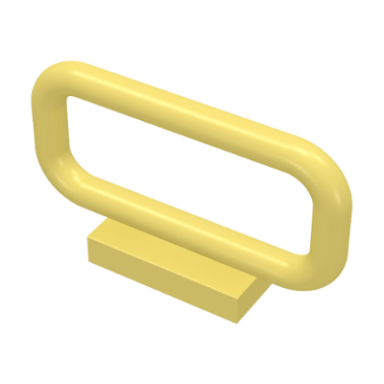 bright light yellow bar 1 x 4 x 2
