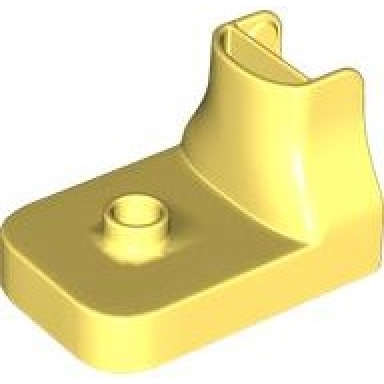 bright light yellow duplo utensil mixer base