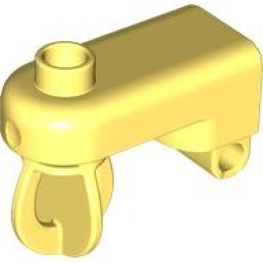 bright light yellow duplo utensil mixer top
