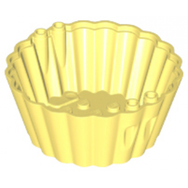 bright light yellow container cupcake muffin cup 8 x 8 x 3