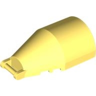 bright light yellow windscreen 6 x 4 x 2 round with bar handle