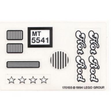 sticker sheet for set 10151 - 170155