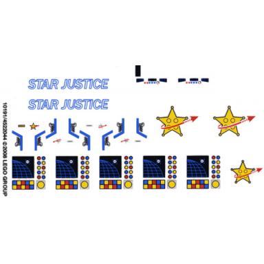 sticker sheet for set 10191 - 10191 4522044