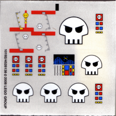 sticker sheet for set 10192 - 10192 4528138
