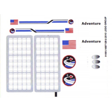 sticker sheet for set 10213 - 91551 4587125