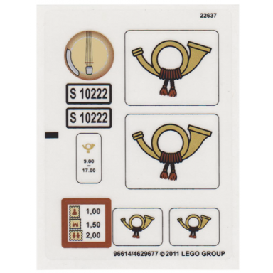 sticker sheet for set 10222 - 96614 4629677