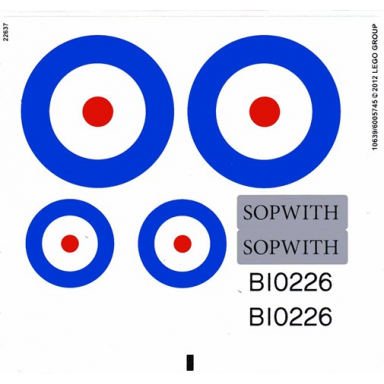 sticker sheet for set 10226 - 10639 6005745