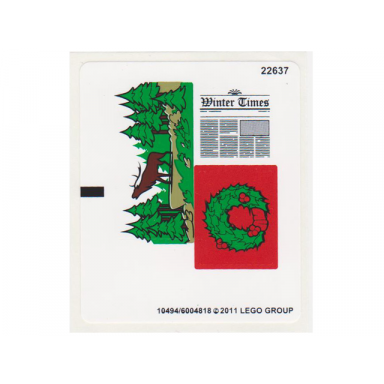 sticker sheet for set 10229 - 10494 6004818