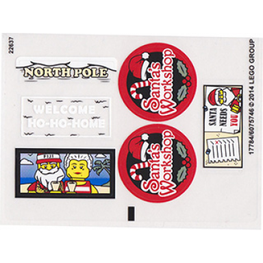 sticker sheet for set 10245 - transparent background version - 17784 6075746