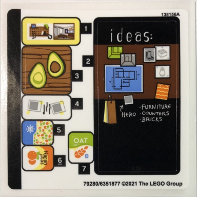 sticker sheet for set 10291 sheet 2 - 79280 6351877