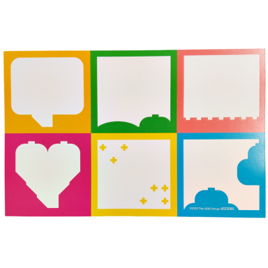 paper cardboard for set 11042 - notes for creativity