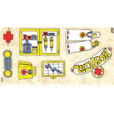 sticker sheet for set 137-1 sheet 1 - 190255