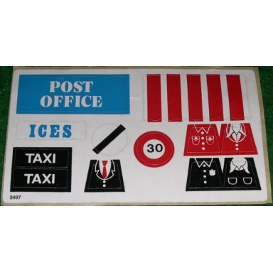 sticker sheet for set 1589-1 - 3497