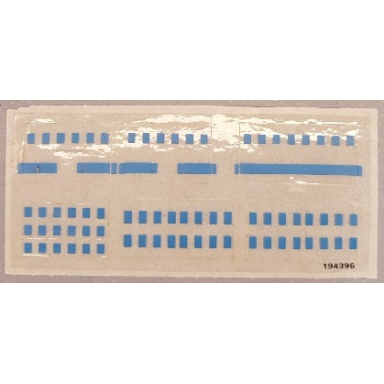 sticker sheet for set 1658 sheet 1 - 194396