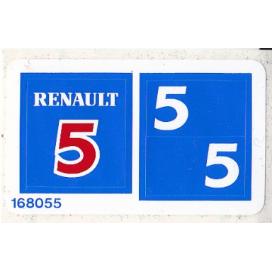 sticker sheet for set 1750 - 168055