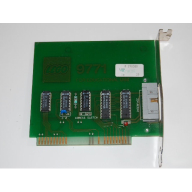 technic control 4.5v interface card ibm 8-bit isa bus