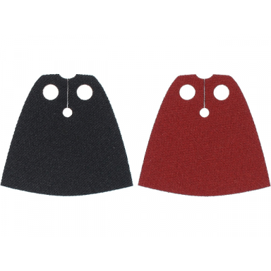 minifigure cape cloth standard - spongy stretchable fabric with black and dark red sides moff gideon