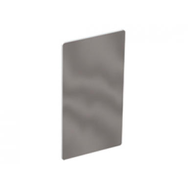 foam plastic mirror front and white paper backing