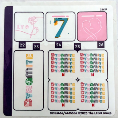 sticker sheet for set 21339 sheet 4 - 10103466 6435586