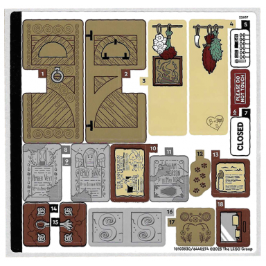 sticker sheet for set 21341 - 10103930 6440274
