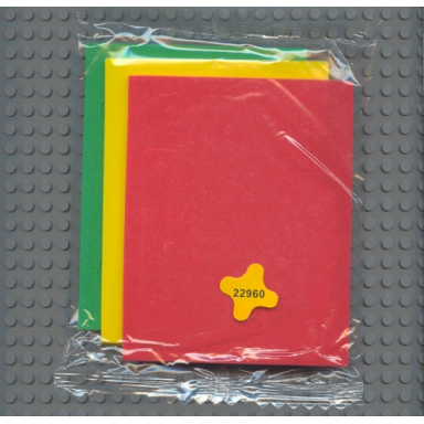 foam for set 3159 - complete set of 3 sheets unpunched