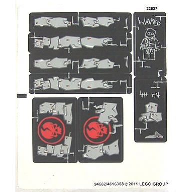 sticker sheet for set 2505 - 94682 4616308