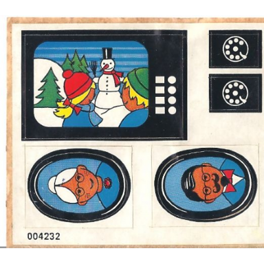 sticker sheet for set 264-1 - 004232