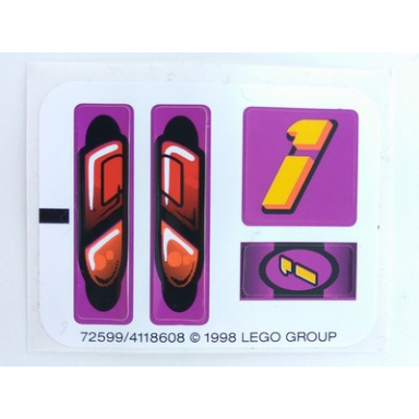 sticker sheet for set 2854 - 72599 4118608