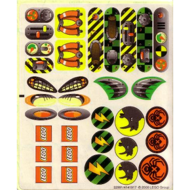 sticker sheet for set 2913 - 22991 4141917