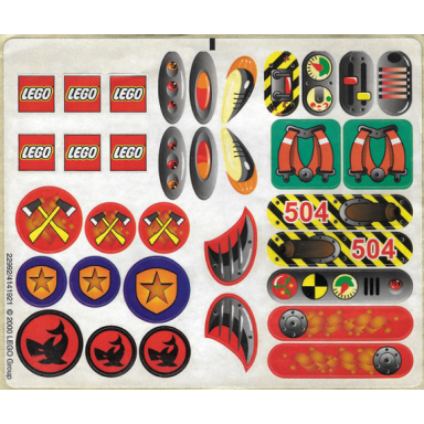 sticker sheet for set 2914 sheet 2 - 22992 4141921