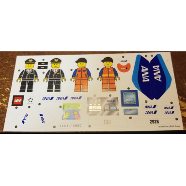 sticker sheet for set 2928-2