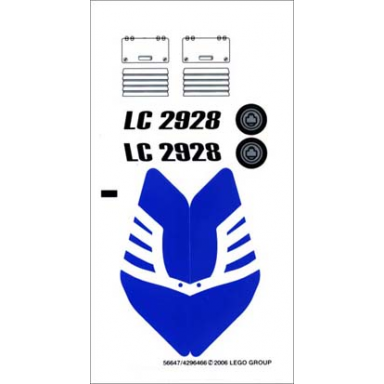 sticker sheet for sets 2928 - 56647 4296466