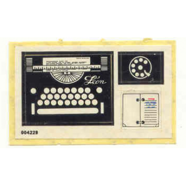 sticker sheet for set 295 - 004229