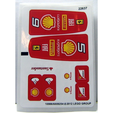 sticker sheet for set 30190 - 10986 6009254