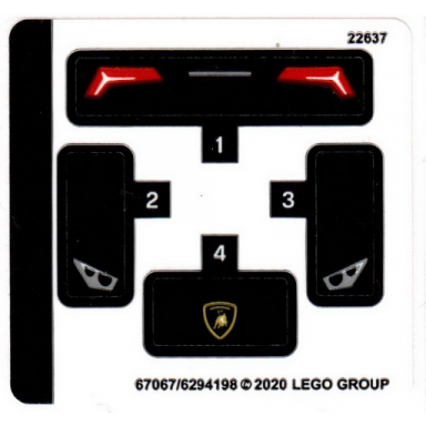 sticker sheet for set 30342 - 67067 6294198