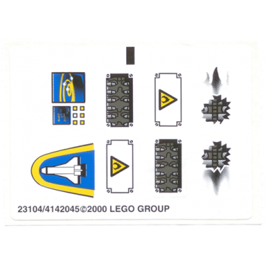 sticker sheet for set 3059 - 23104 4142045