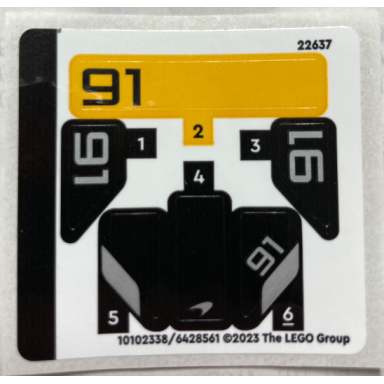 sticker sheet for set 30657 - 10102338 6428561