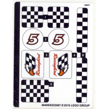 sticker sheet for set 31094 - 49409 6253067
