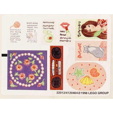 sticker sheet for set 3114 - 22012 4120464